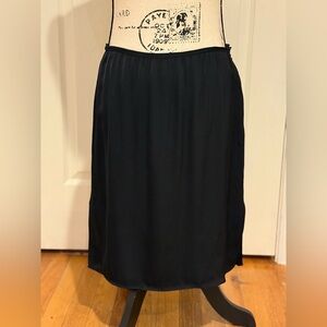 Totême Woman Les Arcs Crepe De Chine Skirt Black
